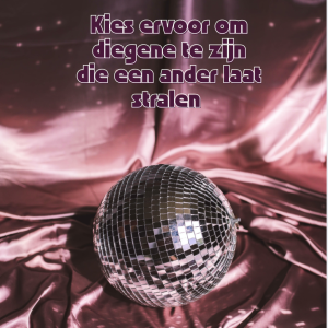 Posters met quotes - voor in de klas - discobal thema